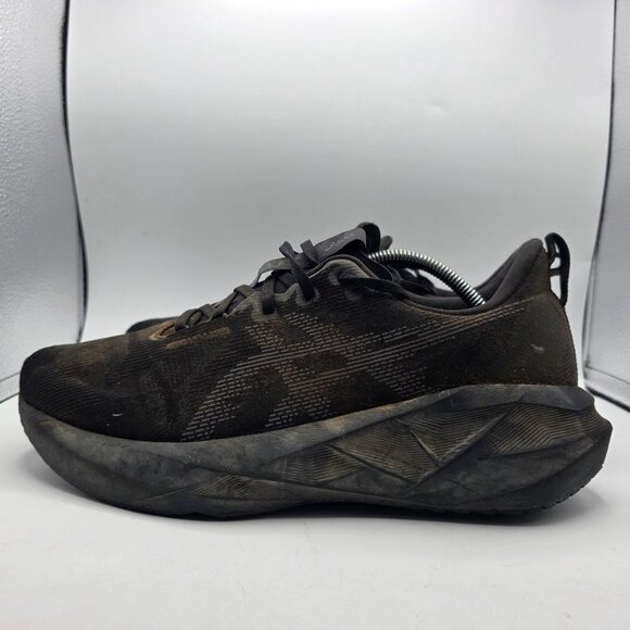 Asics Novablast 5 Mens Size 11.5 Triple Black Athletic Running Shoes Lightweight main image 10